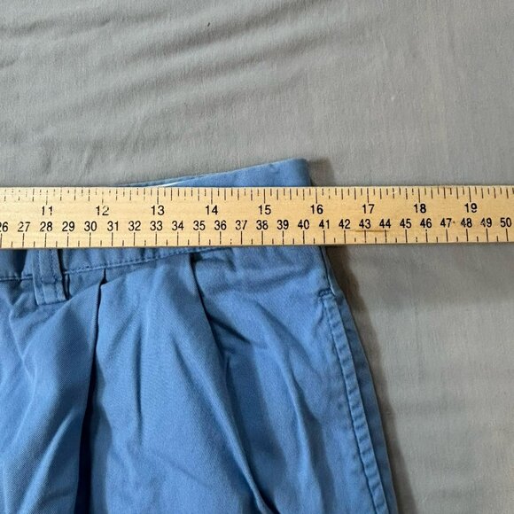 Vintage Polo Ralph Lauren Hammond Pants Mens 33x30 (33x28) Pleated Cuffed - Picture 5 of 7